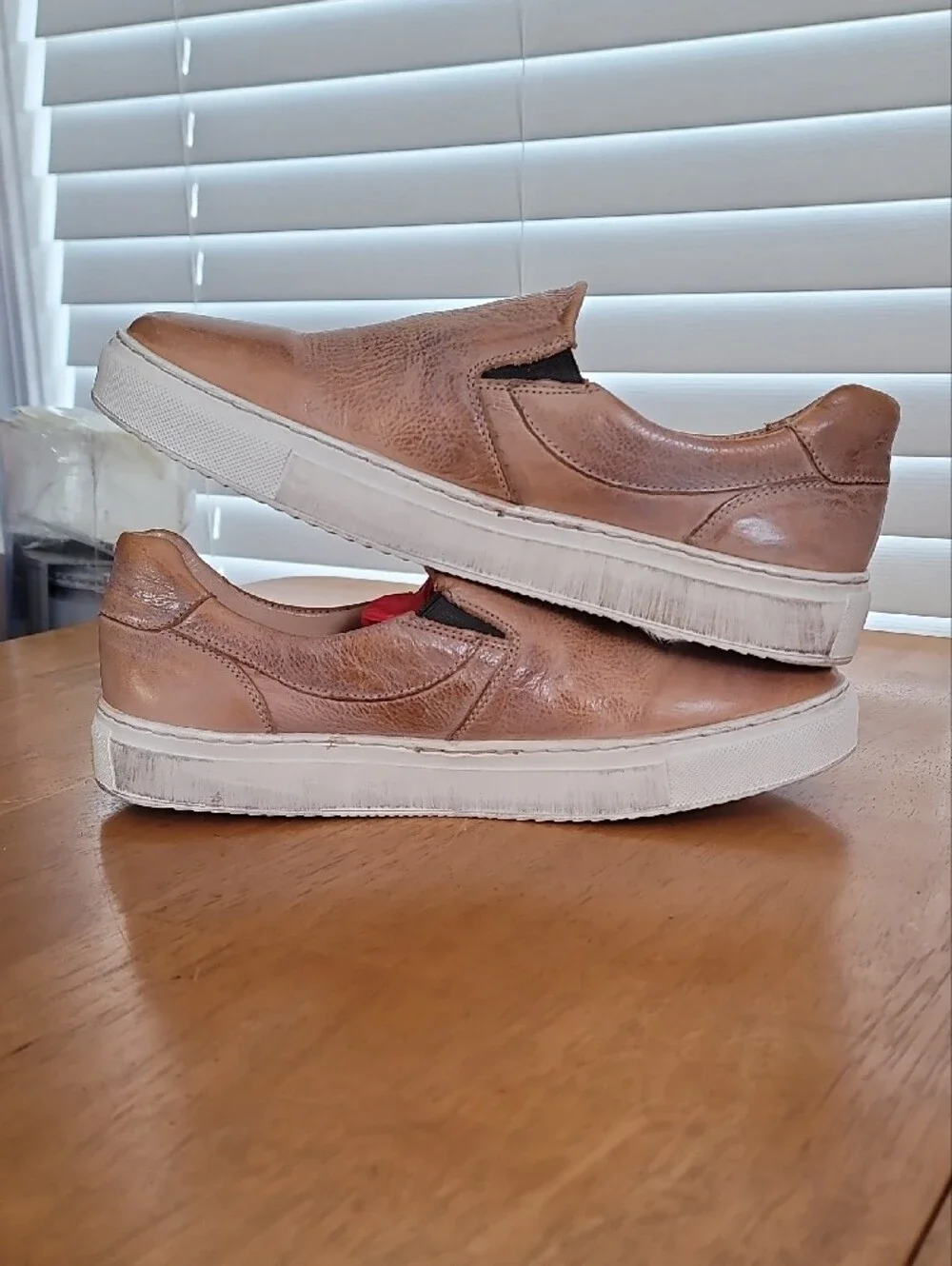 BED|STÜ Hermione leather slip-on.